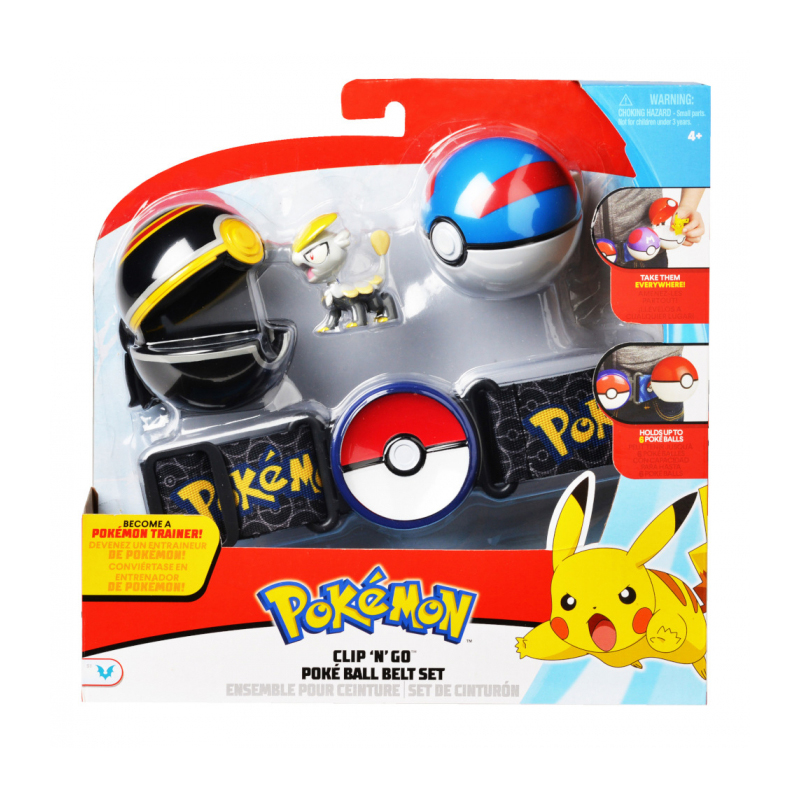 Pokemon ball best sale belt set