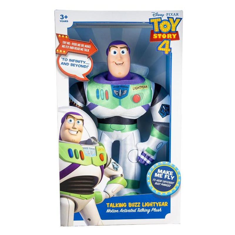 Toy Story 4 Talking Plush Buzz Lightyear msy