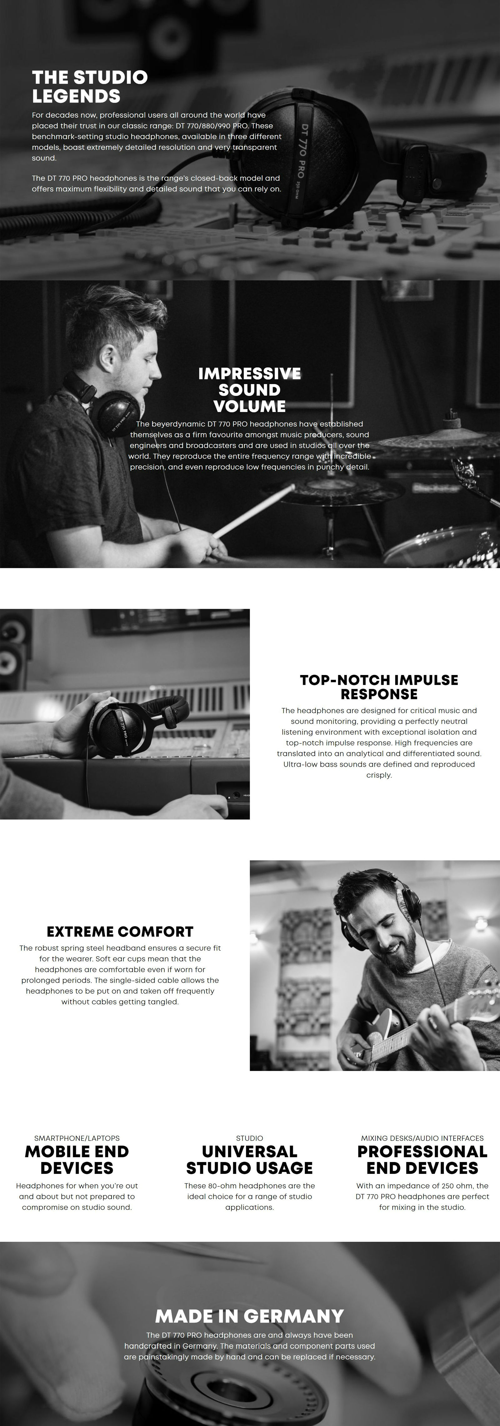 Beyerdynamic website online