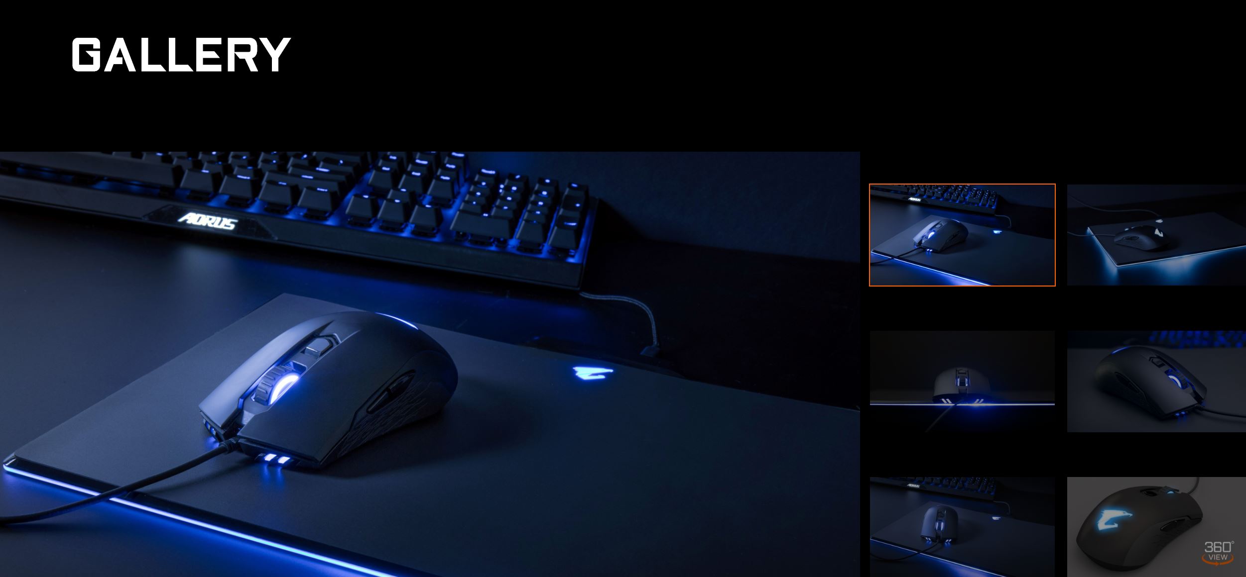 Gigabyte Aorus M4 Optical RGB Gaming Mouse (GM-AORUS-M4)