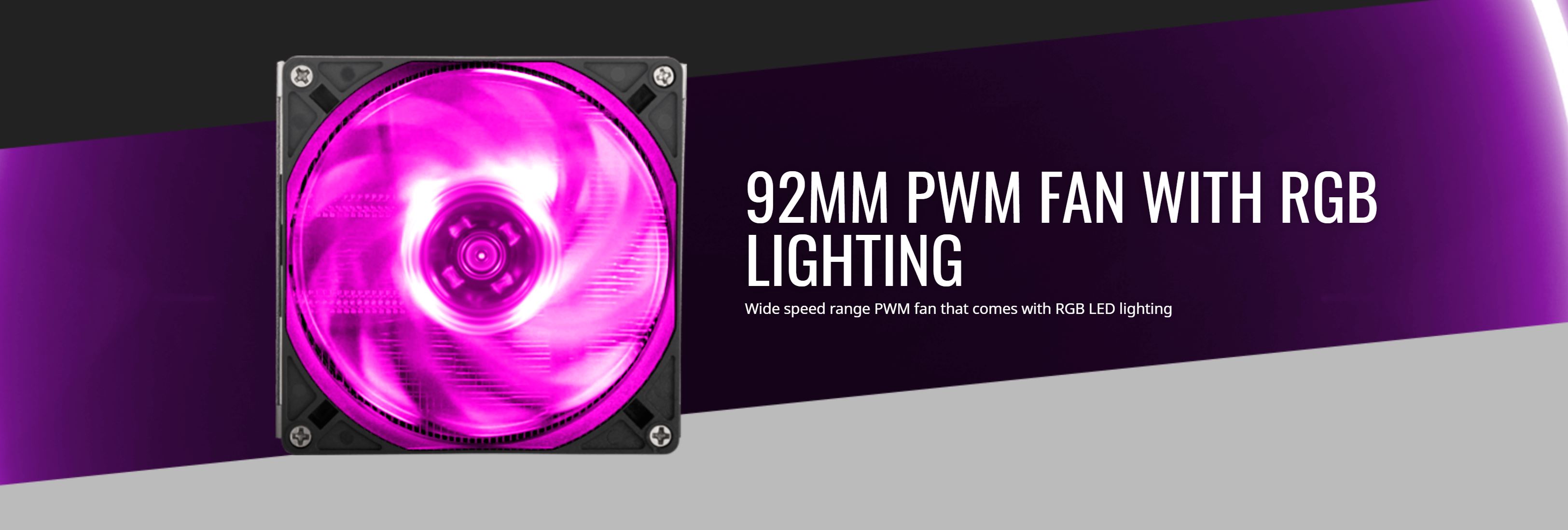 Cooler Master MasterAir G200P Low Profile RGB CPU Cooler (MAP-G2PN-126PC-R1)