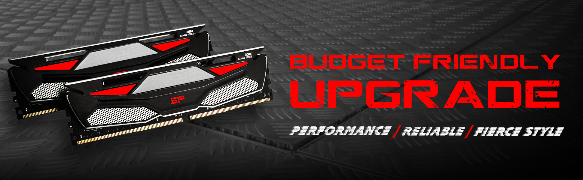 Silicon Power 32GB (2x16GB) DDR4 2400MHz Gaming Desktop Memory