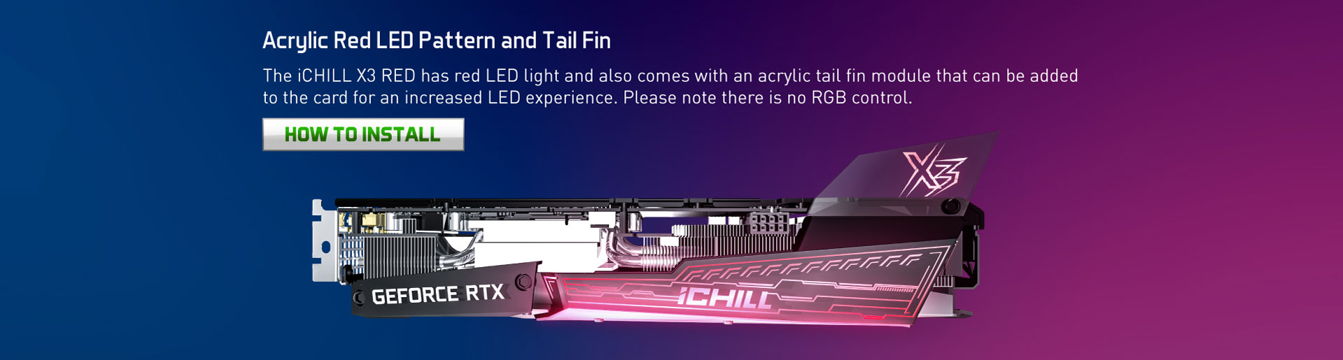 Inno3D GeForce RTX 3060 iChill X3 Red LHR 12G Graphics Card
