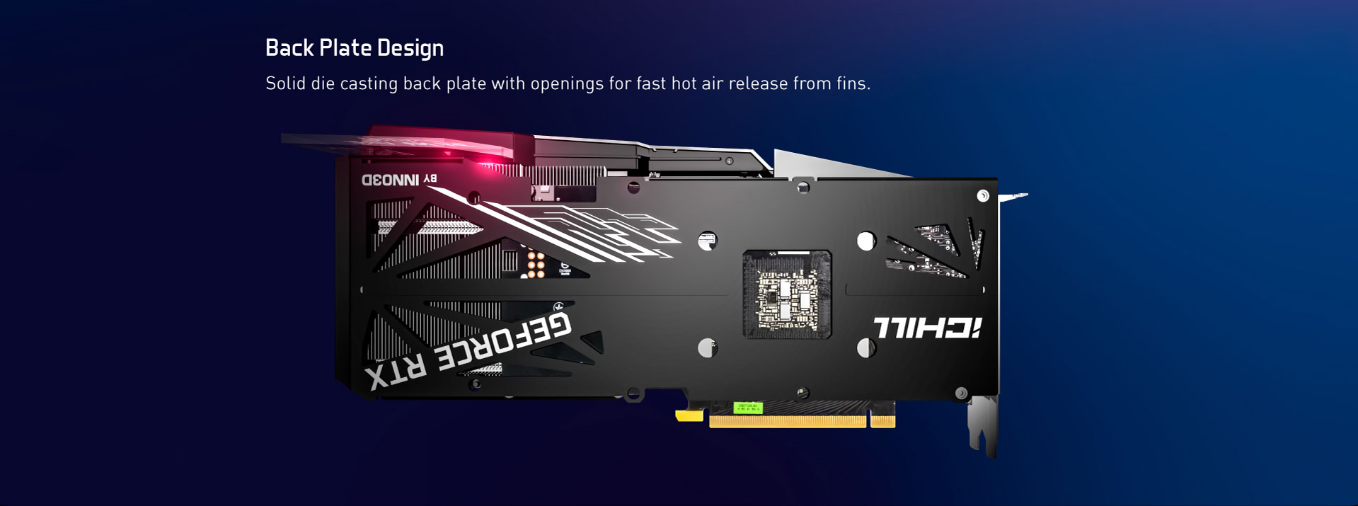 Inno3D GeForce RTX 3060 iChill X3 Red LHR 12G Graphics Card