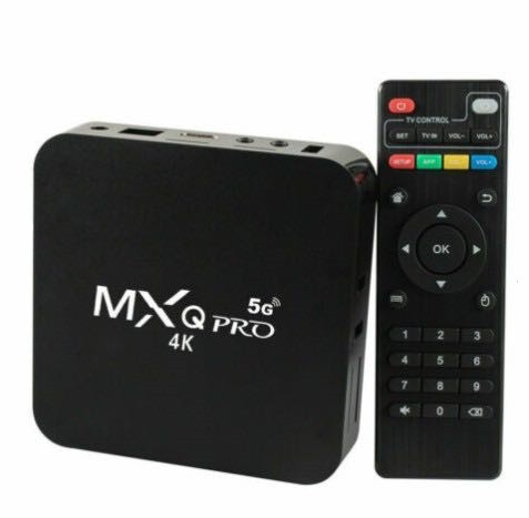 M-XPRO TV Box 5G+WiFi, 8GB Large RAM, Global Live Streaming, YouTube/APP Supported, HD Interface