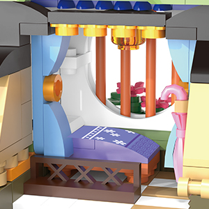 Izakaya Shop - Mini Bricks De Construction Japonais, 789 Pièces, Modèle De Rue Avec Izakaya, Jouet STEM Créatif Pour Enfants Dès 6 Ans