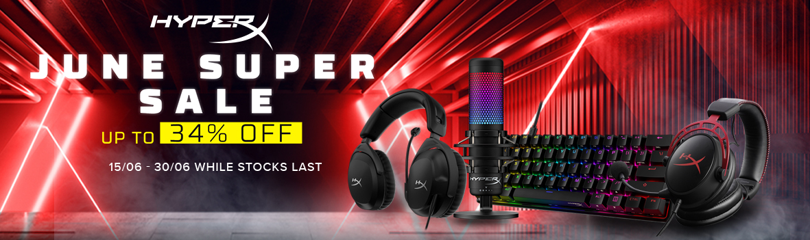 Score Big on Gaming Essentials: HyperX EOFY Sale - Get the Best Deals Now!