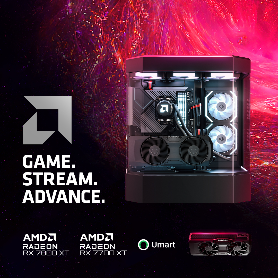 GAME. STREAM. ADVANCE. | AMD Radeon™ RX 7800 XT and RX 7700 XT GPUs Deliver High-Performance