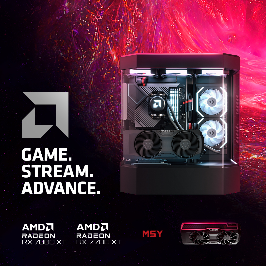 New AMD GPU Radeon™ RX 7800 XT and RX 7700 XT is Available Now!