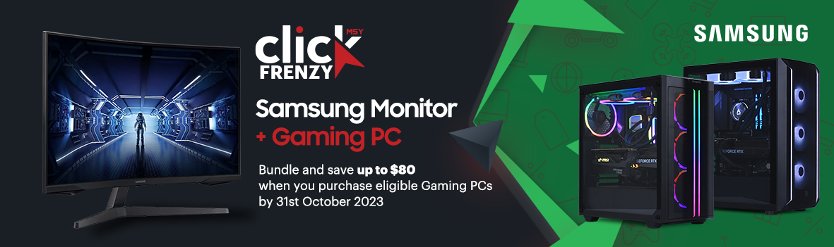 Bundle Up and Save Up to $80 with Samsung Monitors and Gaming PCs!