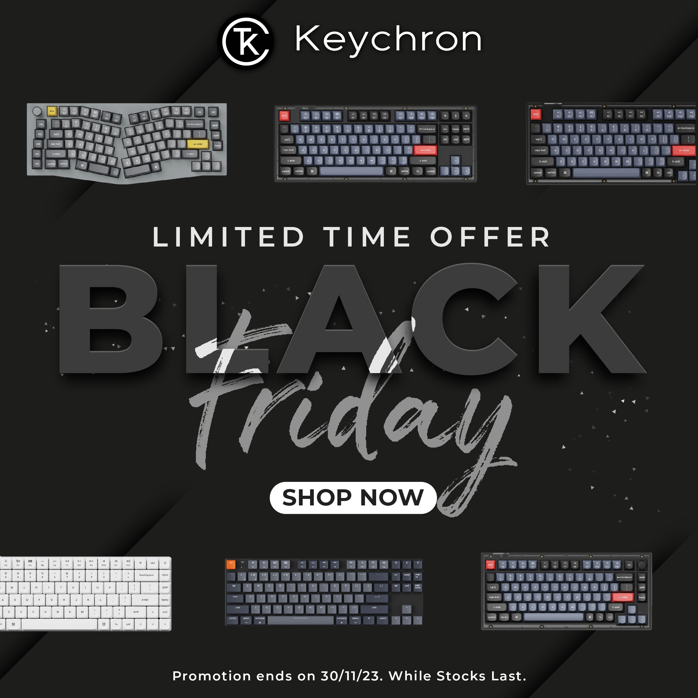 Type the Hype: Black Friday Deals on Keychron!