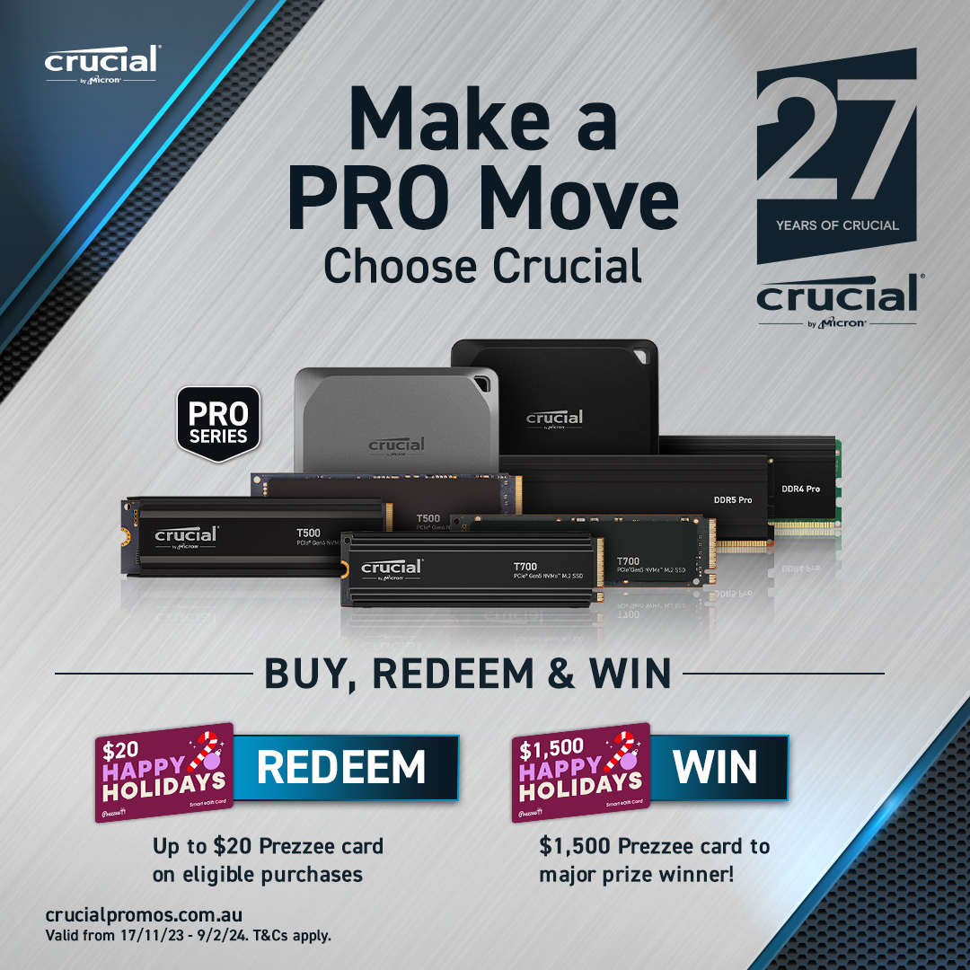 Buy Crucial Products, Get a Chance to Win Up to $1500 Prizes!