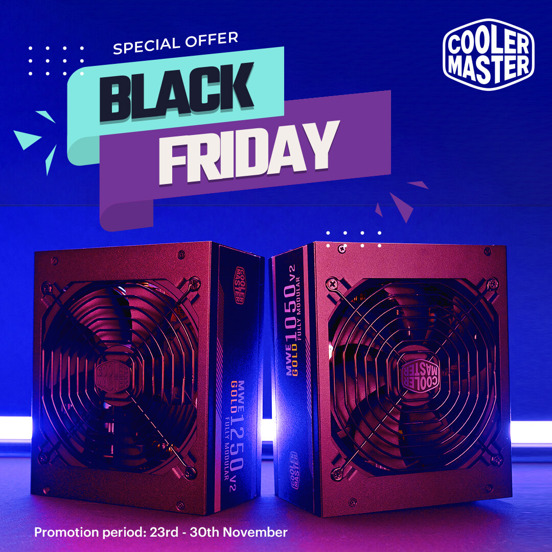 Cooler Master PSU Black Friday Sale - Save Up to $80