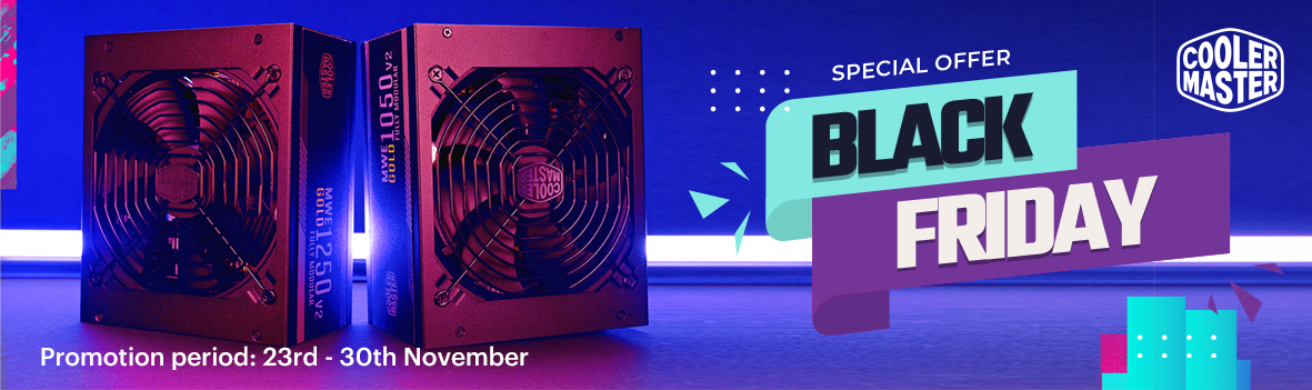 Cooler Master PSU Black Friday Sale - Save Up to $80
