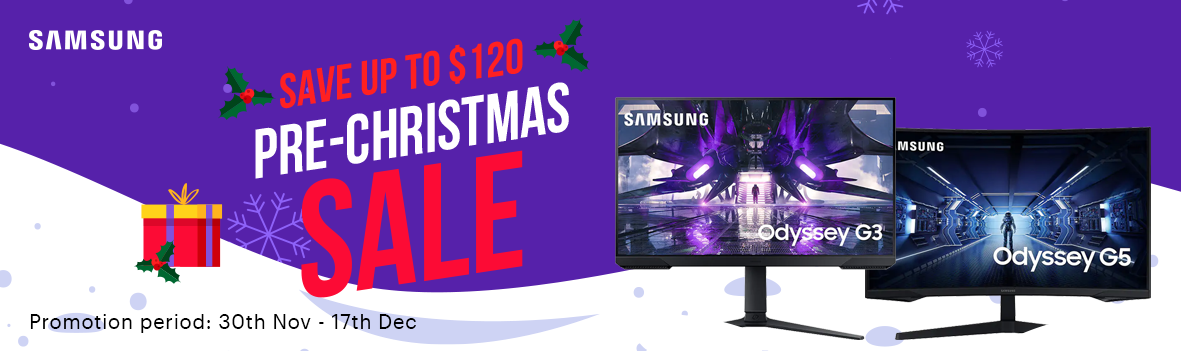  Samsung Odyssey Monitor Pre-Christmas Sale