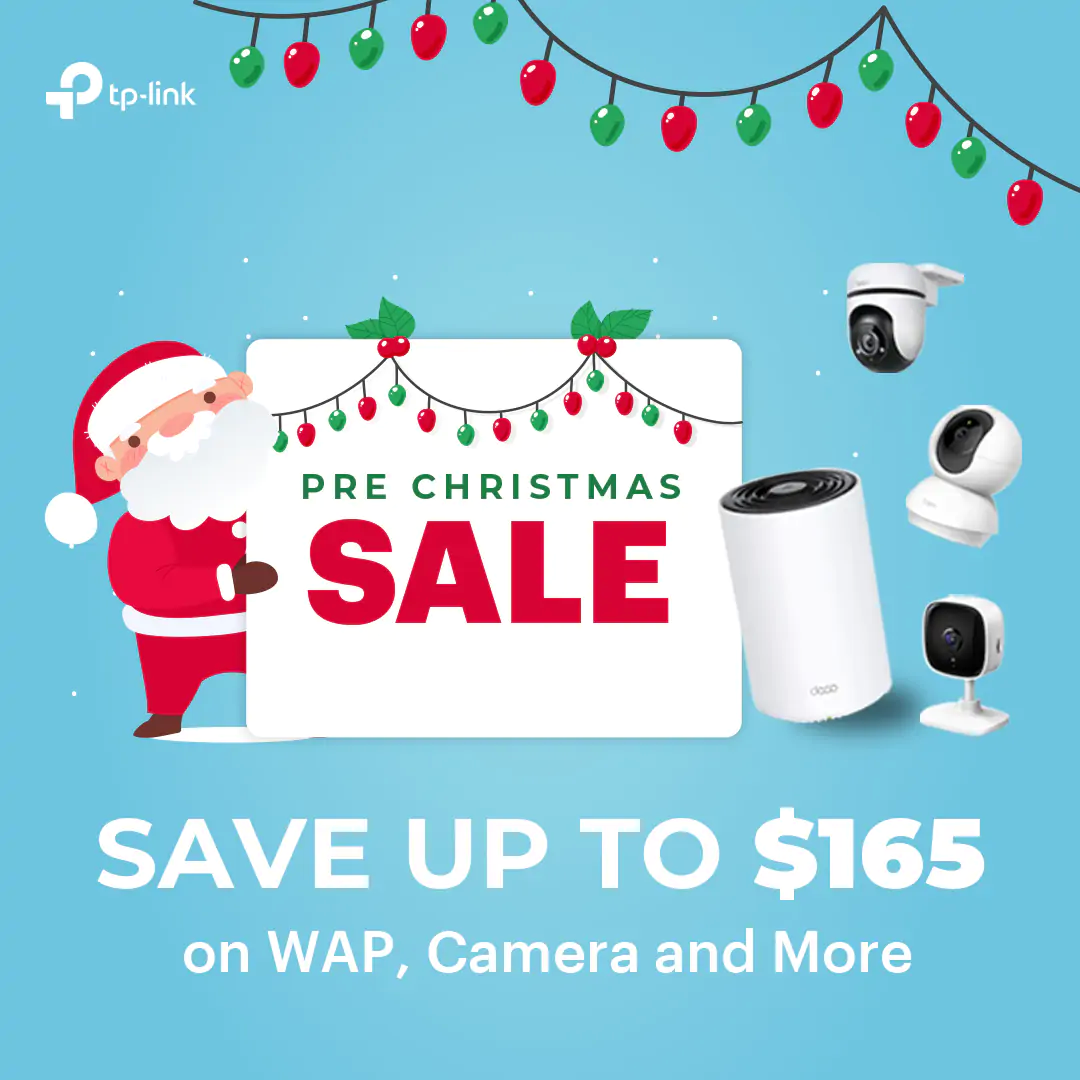 Save Up to $170 on TP-Link Pre-Christmas Sale