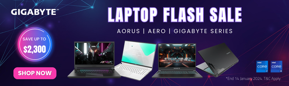Save Up to $2300 on Gigabyte Laptop Flash Sale 