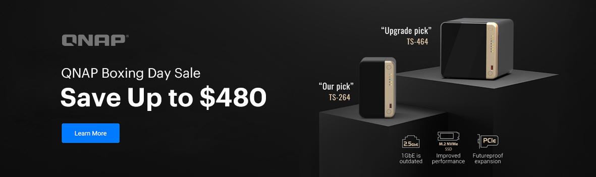 QNAP Boxing Day and New Year Promotion | MSY Exclusive