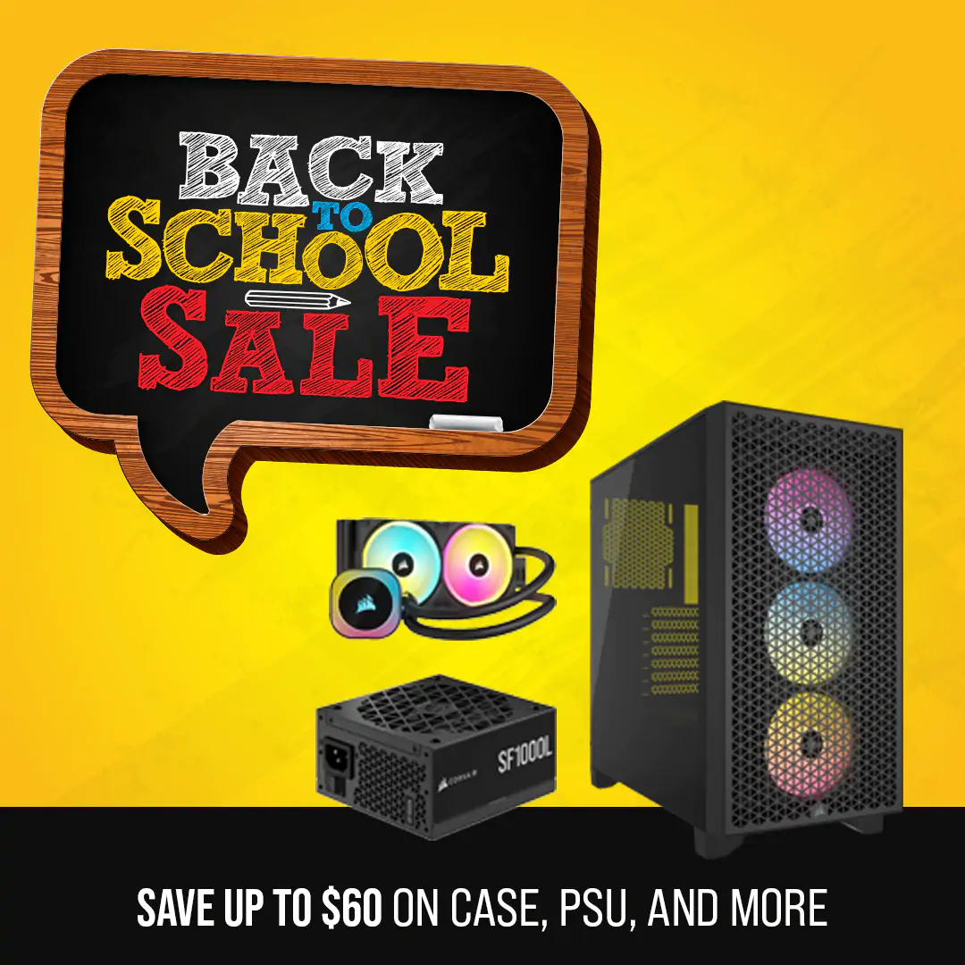 Corsair Back to School Sale