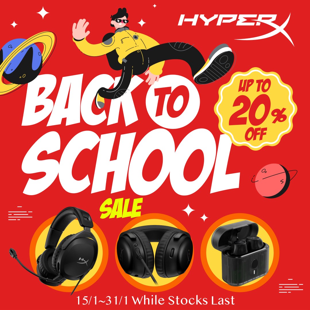 HyperX Back to School Promotion