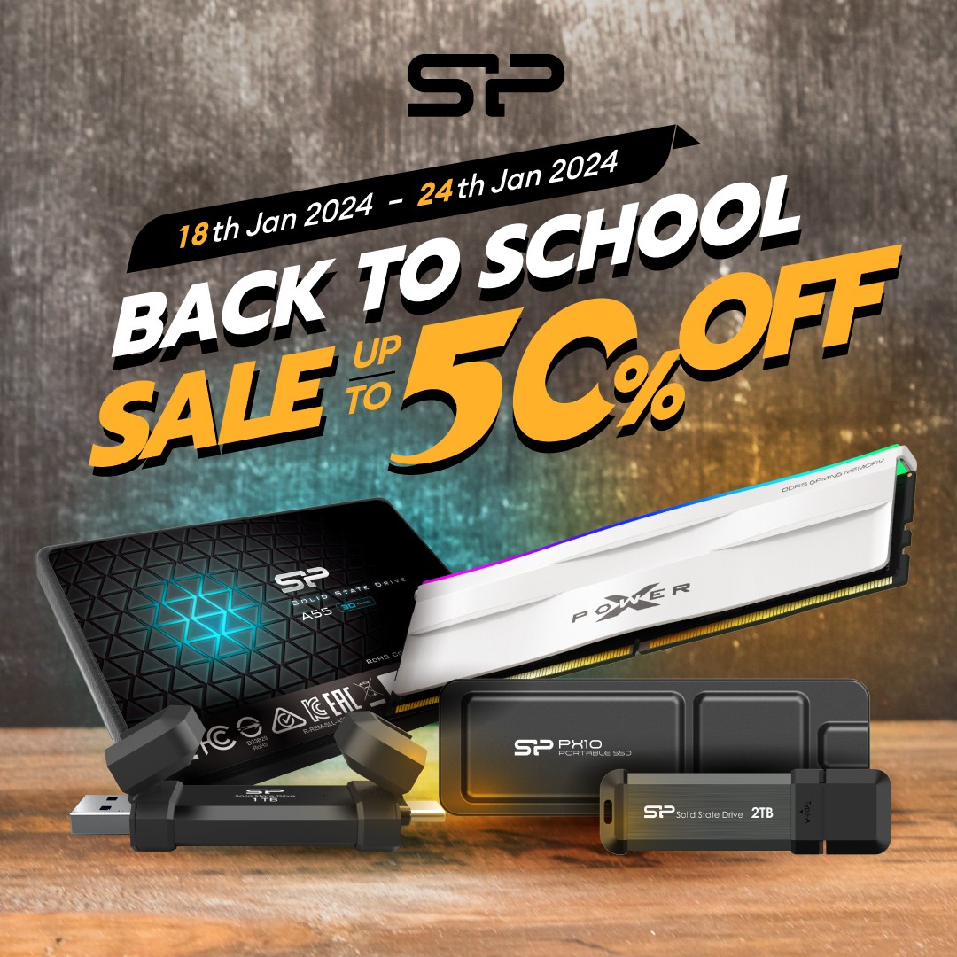 Silicon Power Back to School Sale - Save Up to 50% OFF