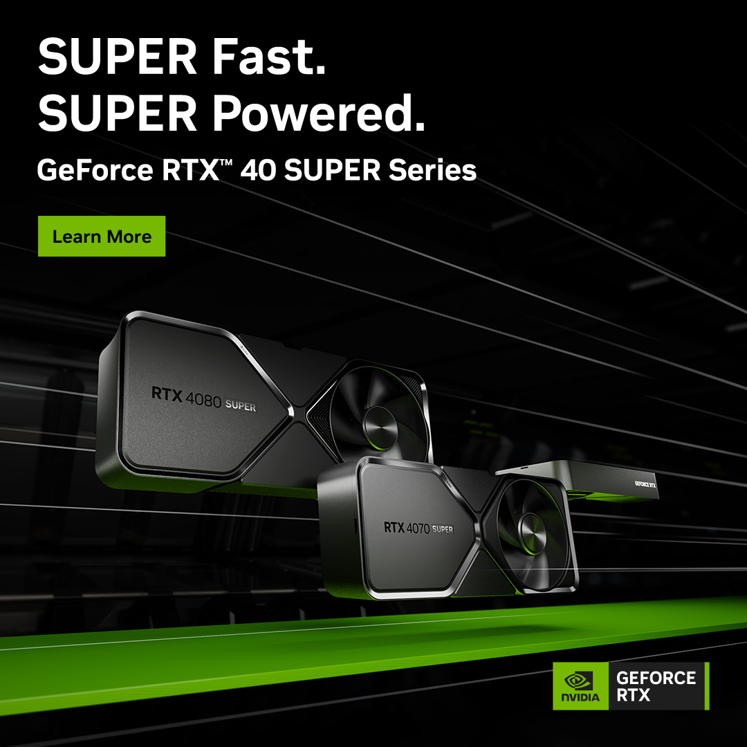 GeForce RTX 40 SUPER Series Graphics Cards | SUPER Fast. SUPER Powered