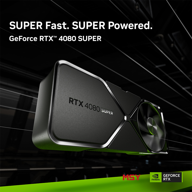 RTX 4080 Super Available Now! Further with AI, Faster on RTX!