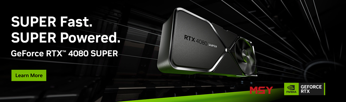 RTX 4080 Super Available Now! Further with AI, Faster on RTX!