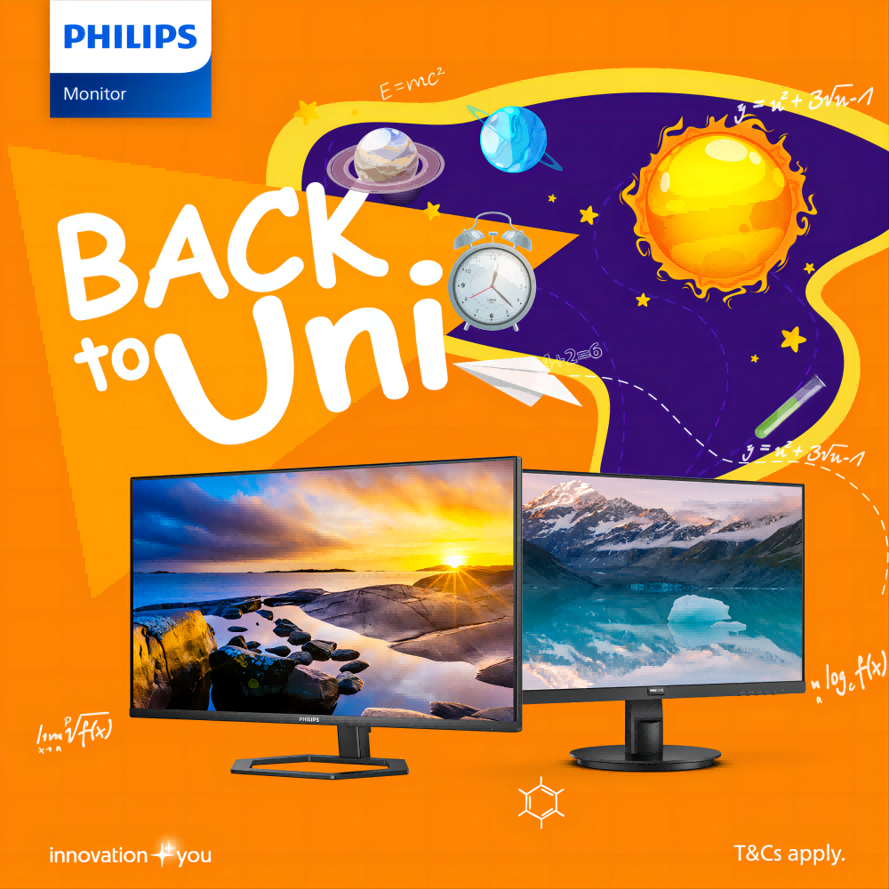 Philips Monitors Back to Uni Sale
