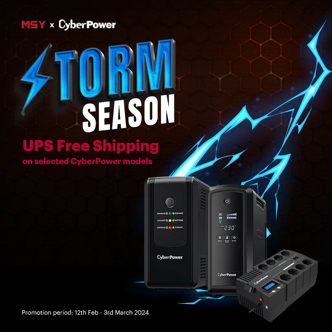 EXCLUSIVE | Enjoy Free Shipping on Select Cyber Power Backup Solutions!