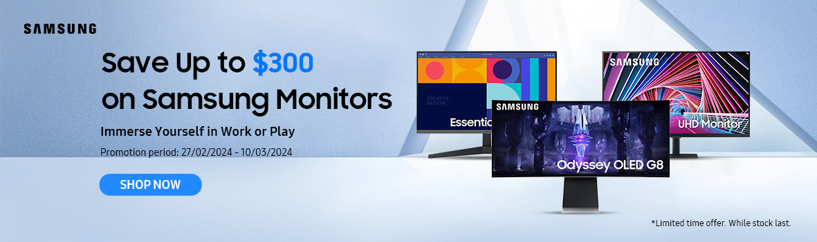 Level Up Your Game and Productivity with Samsung Monitors