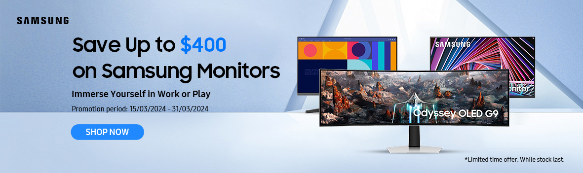 Save Up to 30% on Samsung Monitors