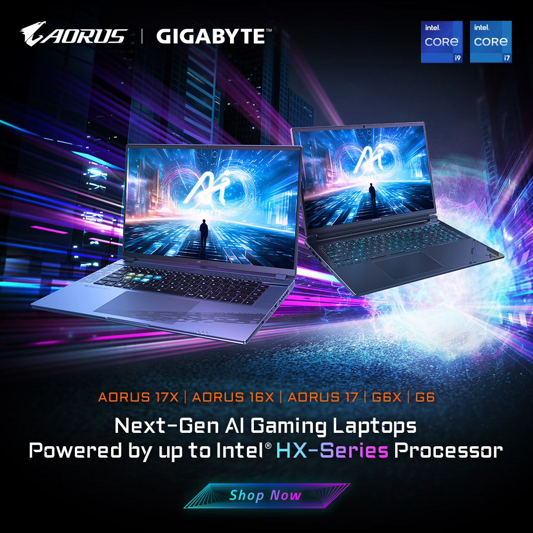 Next-Gen AI Gaming Laptops - Intel HX-Series Processor