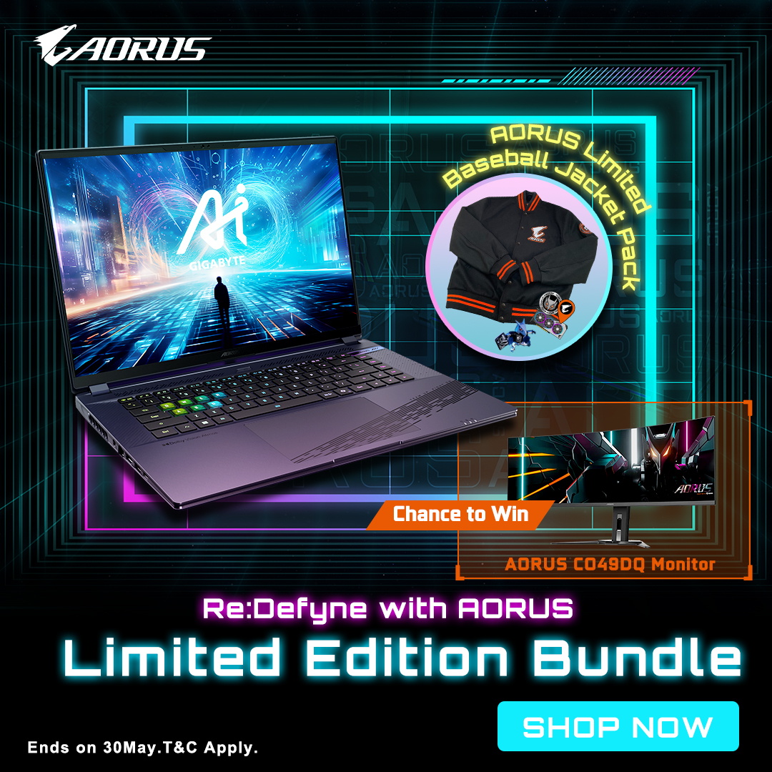 REDEFYNE WITH AORUS: LIMITED EDITION BUNDLE
