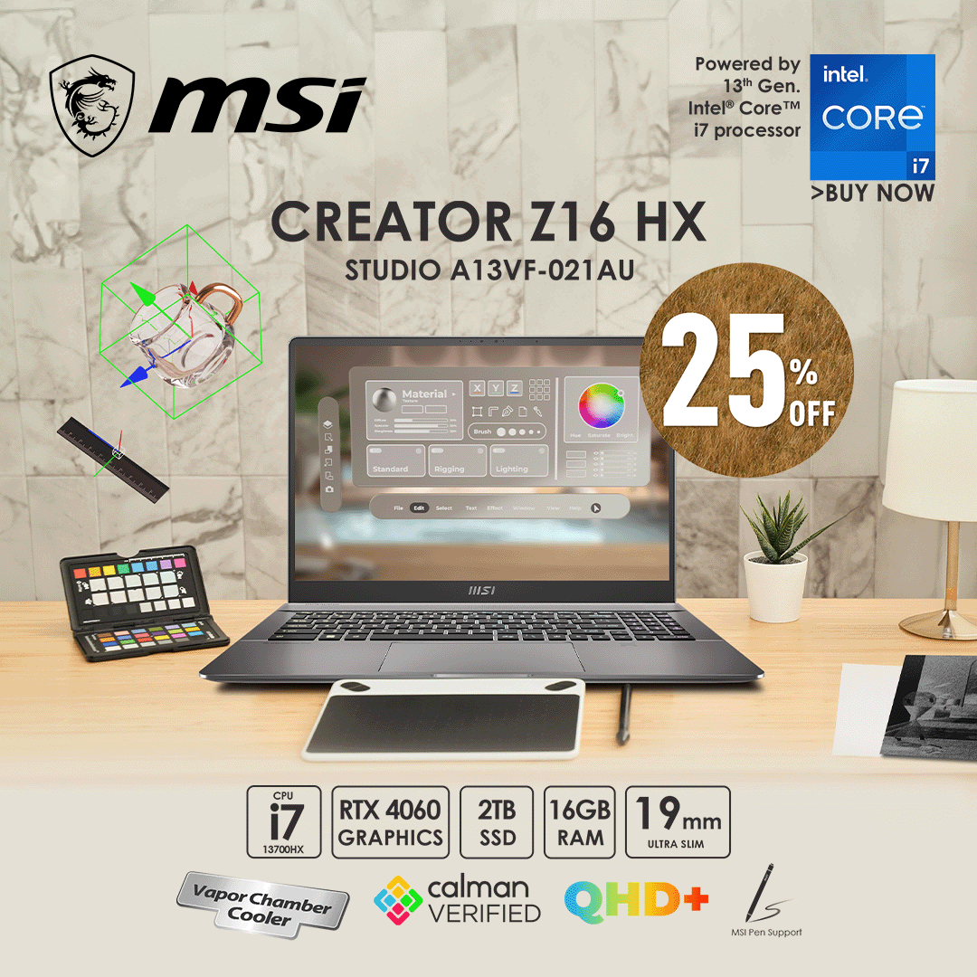 MSI Laptops May Sale