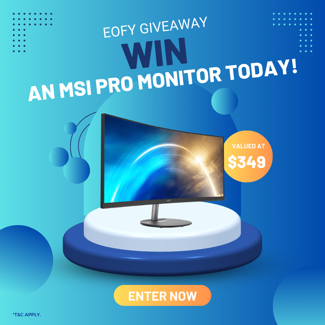 Giveaway | Win A 34in MSI Pro Monitors Today!