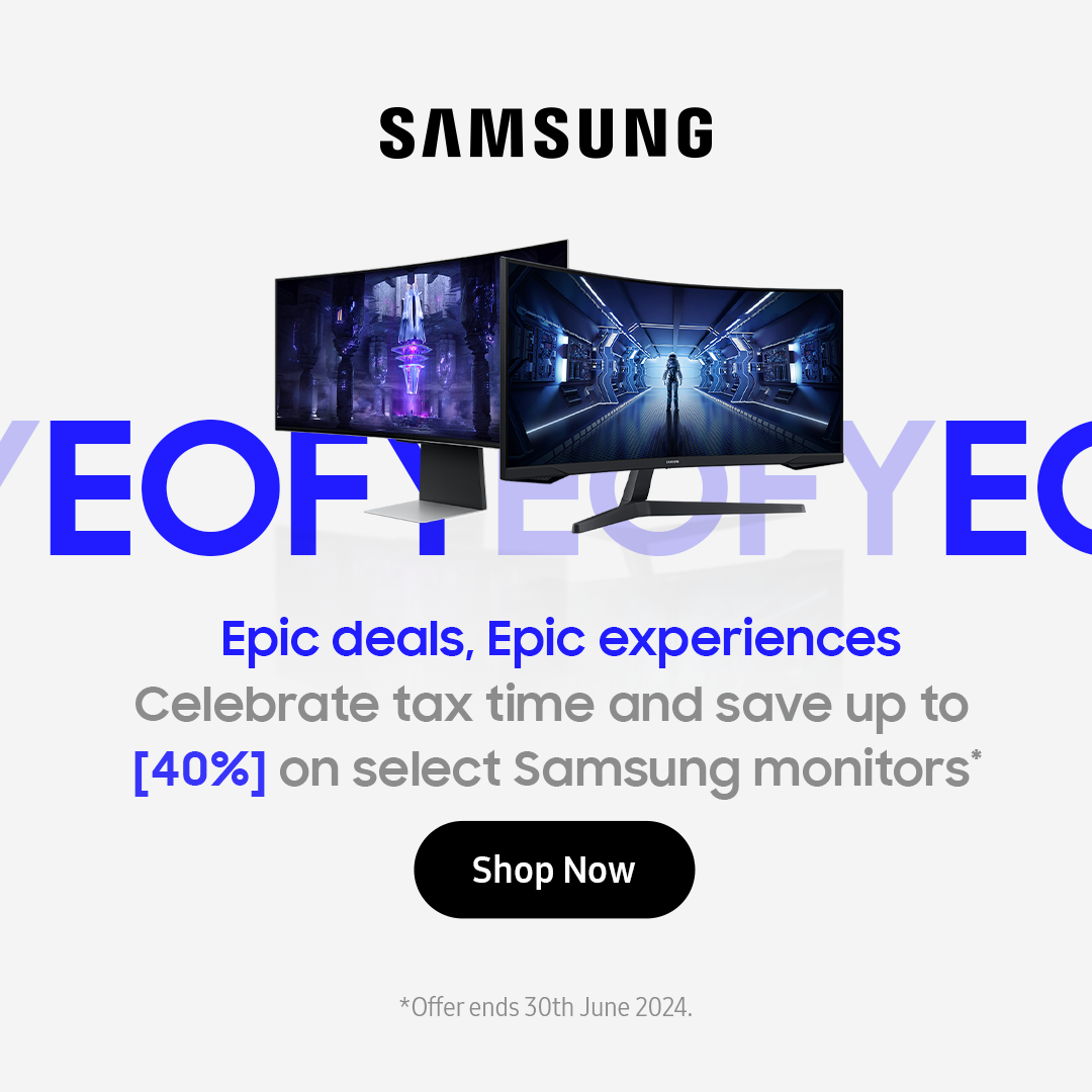Samsung Monitors EOFY Sale - Up to 40% OFF