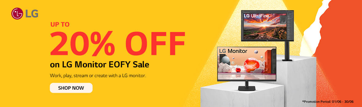 LG Monitor EOFY Sale