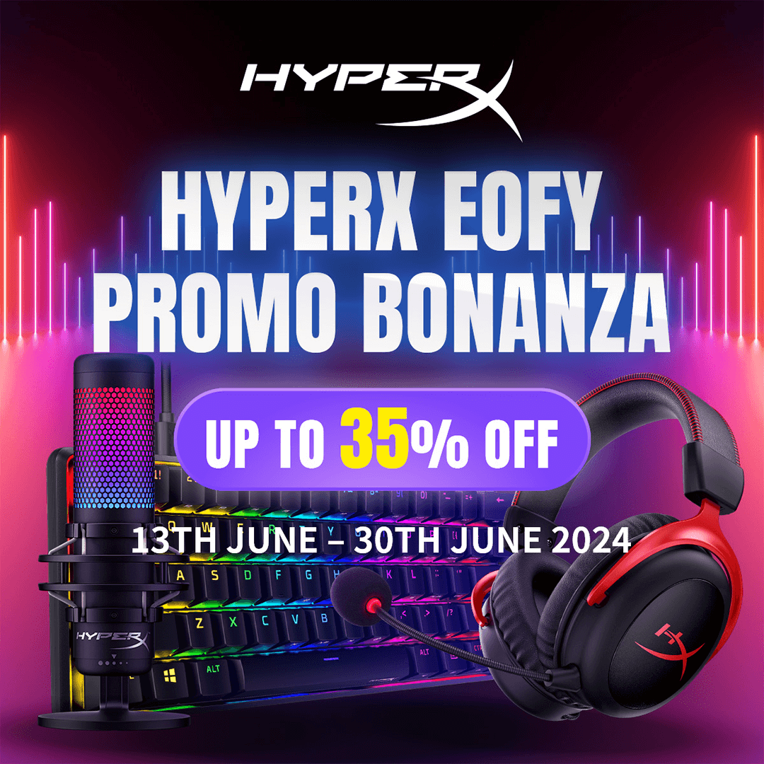 HyperX EOFY Promo Bonanza - Up to 35% Off