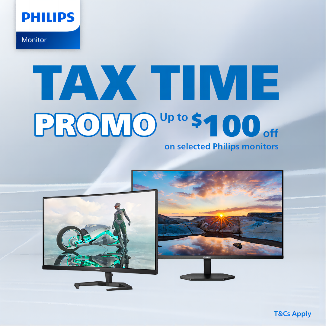 Philips Monitors Tax Time Promotion - Up to $100 Off on Selected Philips Monitors