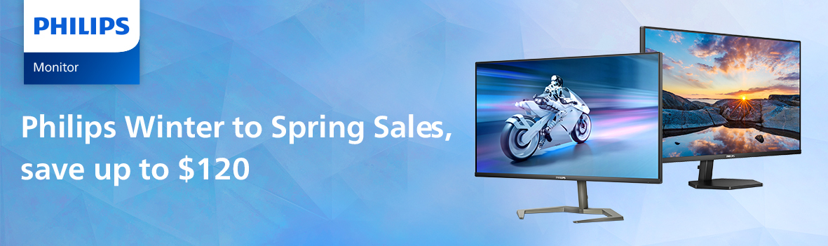 Philips Monitors Winter to Spring Sales