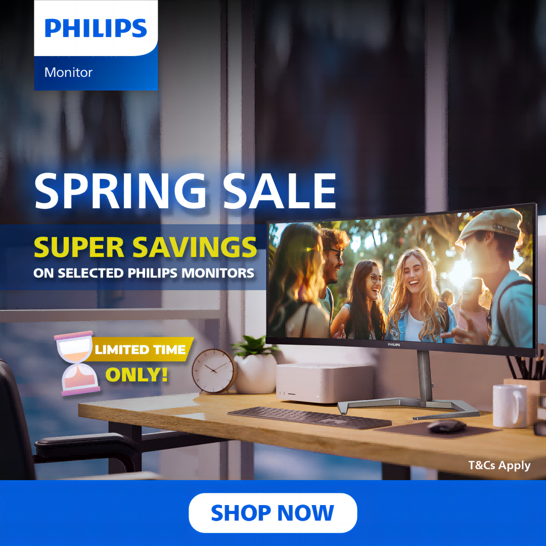 Spring Sales Super Savings on Selected Philips Monitors