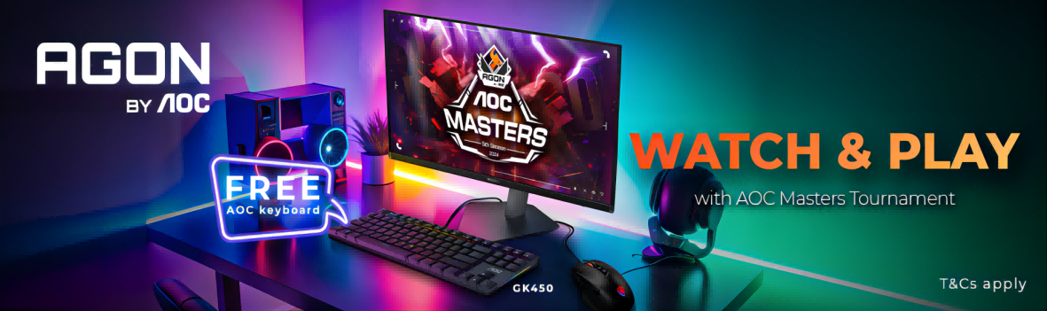 Get Free AOC Keyboard with Select AOC Monitors