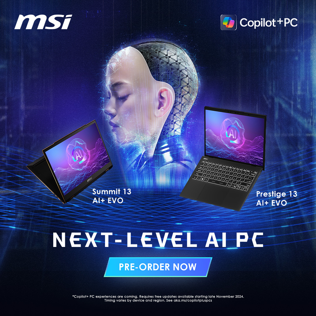 Next-Level AI Performance: Discover MSI New Laptops Today!