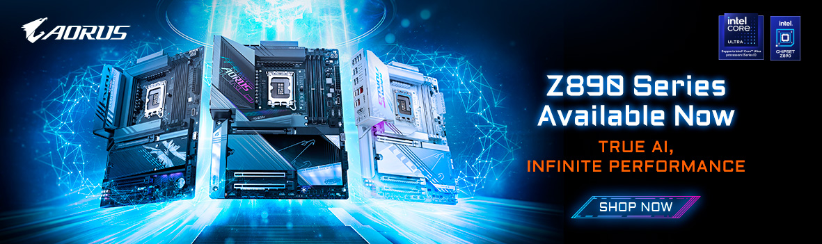 GIGABYTE Z898 Series Available Now | TRUE AI, INFINITE PERFORMANCE