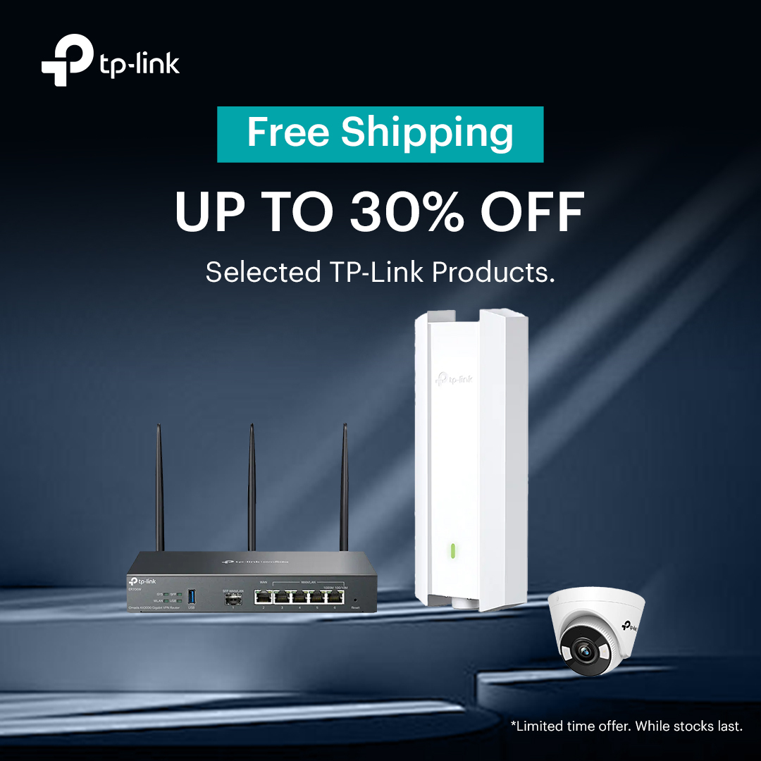 Get Free Freight on Selected TP-Link Products