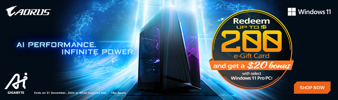 GIGABYTE PC System Promotion NOV - DEC