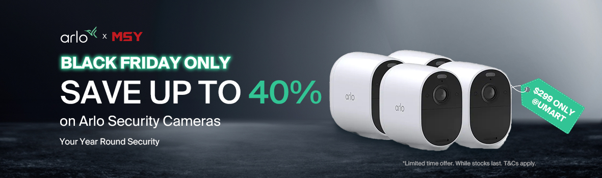 Exclusive Offer | Save Up to 40% on Arlo Security Cameras | Your Year Round Security