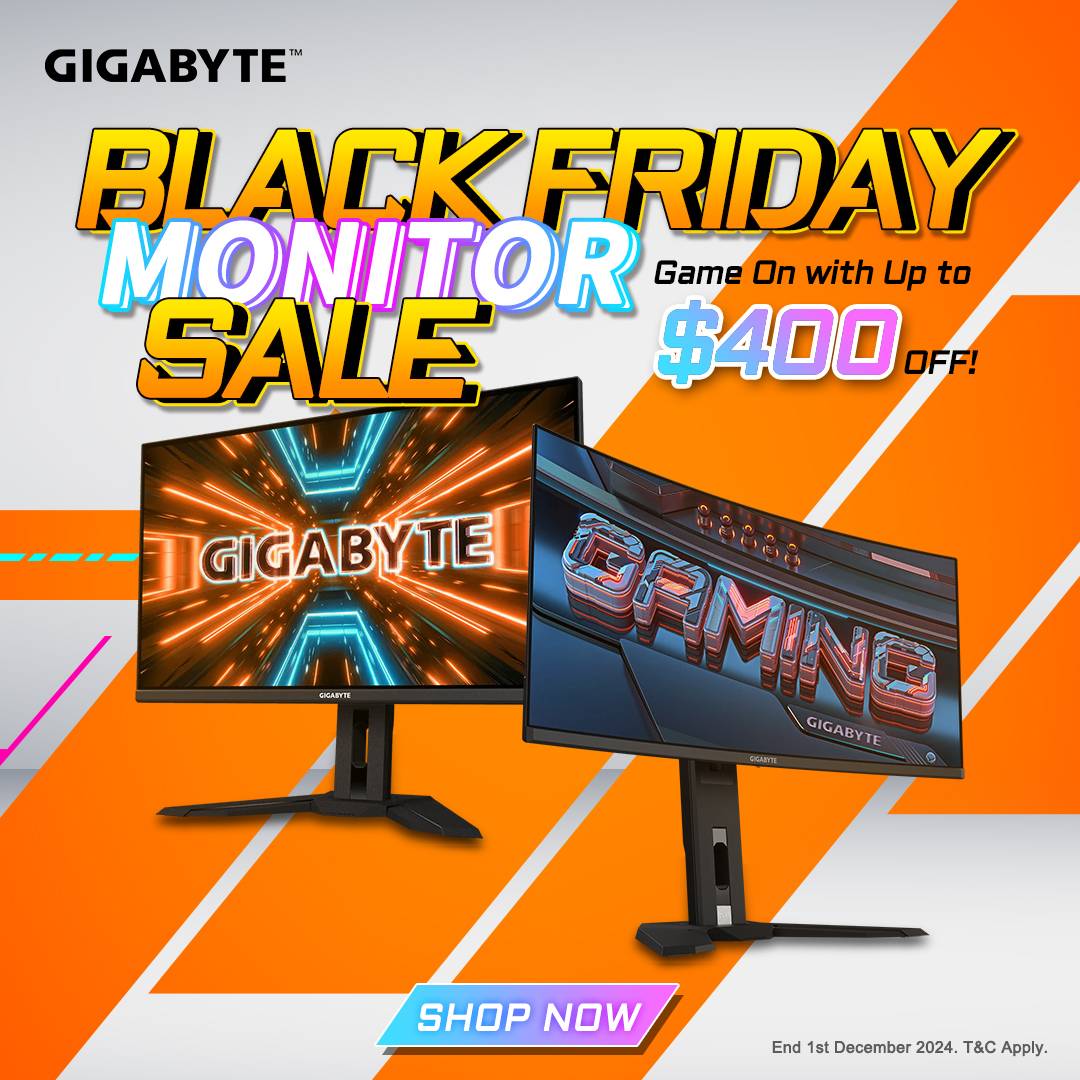 GIGABYTE Monitor November Black Friday Sale