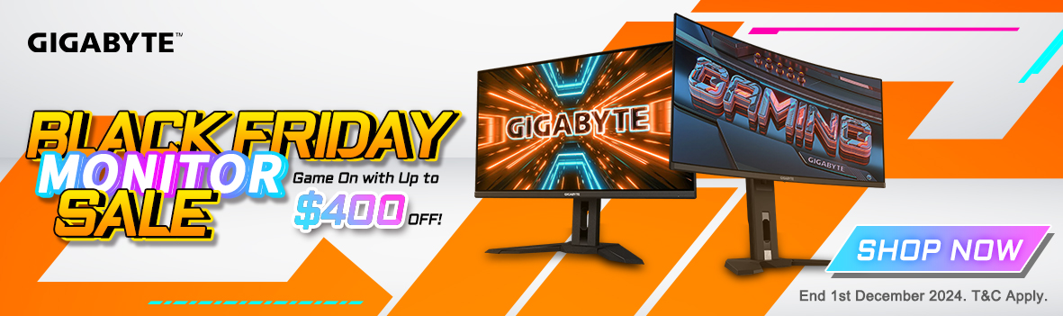 GIGABYTE Monitor November Black Friday Sale